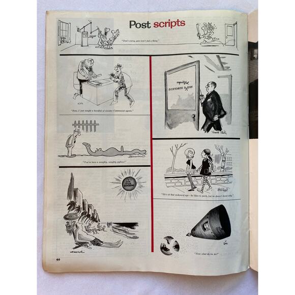 Vtg. Saturday Evening POST Feb 10, 1968, LBJ, Cancer "cures", Arthur Miller - Picture 11 of 11